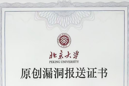 挖洞先锋 | 我们又帮北大发现1严重+2高危漏洞！
